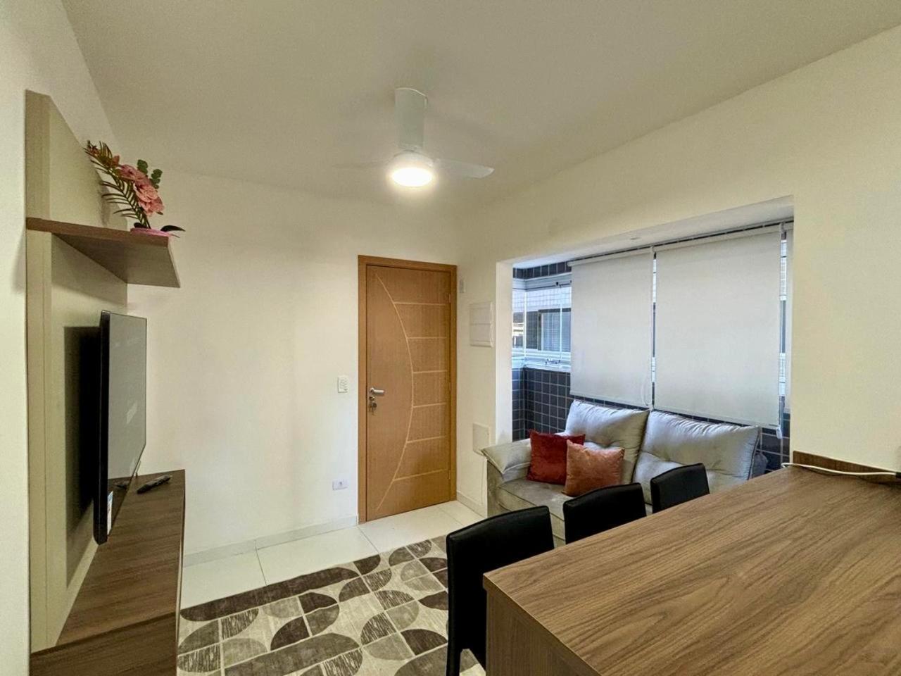 Novo Apto Canto Do Forte, Rua Praia Vista Montanha, Com Wi Fi, Homebeach10, 01 Vaga De Garagem, Melhores Restaurantes Ao Lado Praia Grande  Bagian luar foto