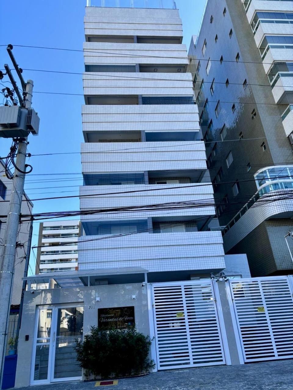 Novo Apto Canto Do Forte, Rua Praia Vista Montanha, Com Wi Fi, Homebeach10, 01 Vaga De Garagem, Melhores Restaurantes Ao Lado Praia Grande  Bagian luar foto