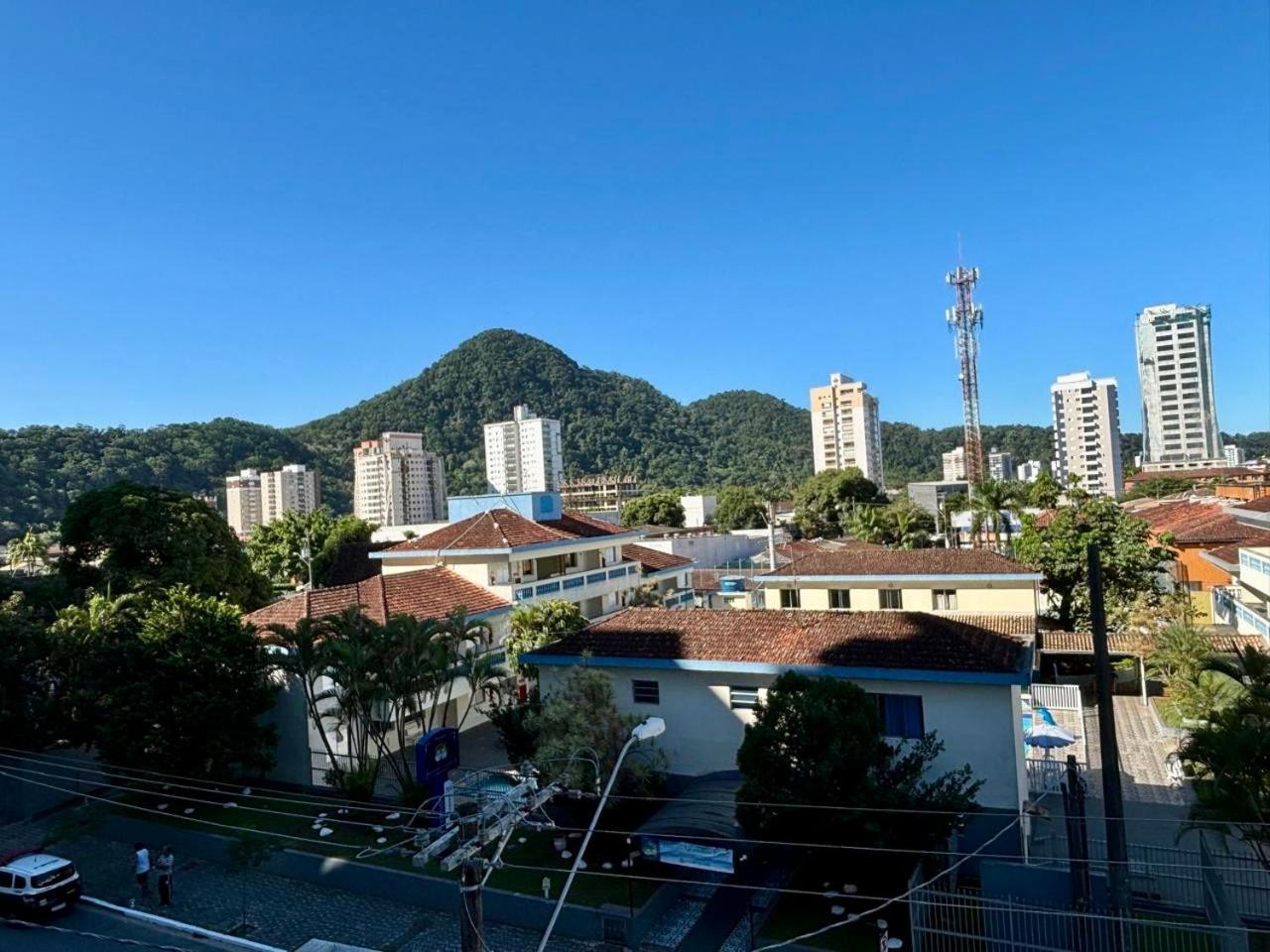 Novo Apto Canto Do Forte, Rua Praia Vista Montanha, Com Wi Fi, Homebeach10, 01 Vaga De Garagem, Melhores Restaurantes Ao Lado Praia Grande  Bagian luar foto