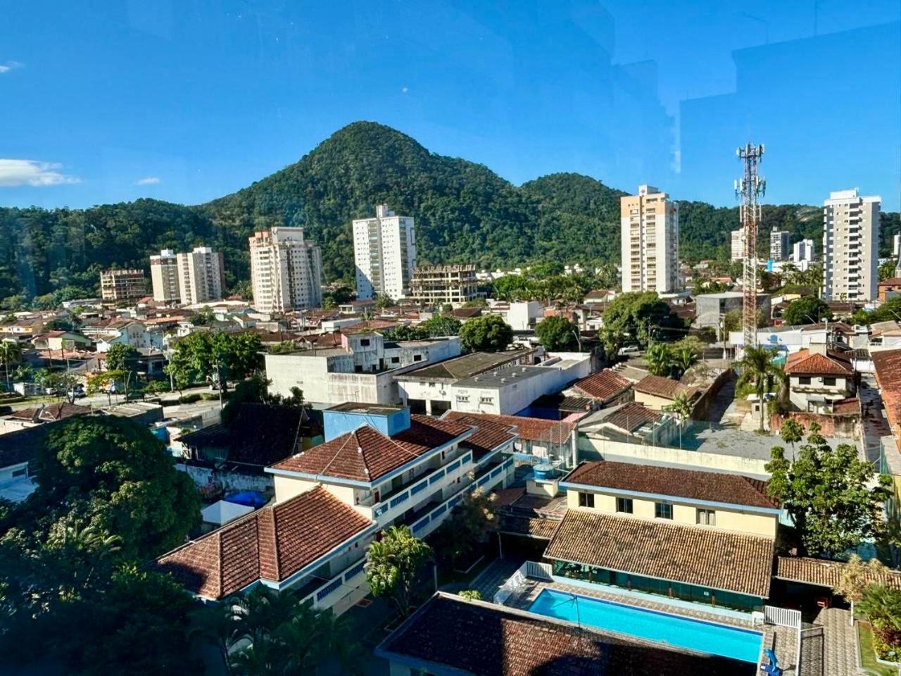 Novo Apto Canto Do Forte, Rua Praia Vista Montanha, Com Wi Fi, Homebeach10, 01 Vaga De Garagem, Melhores Restaurantes Ao Lado Praia Grande  Bagian luar foto