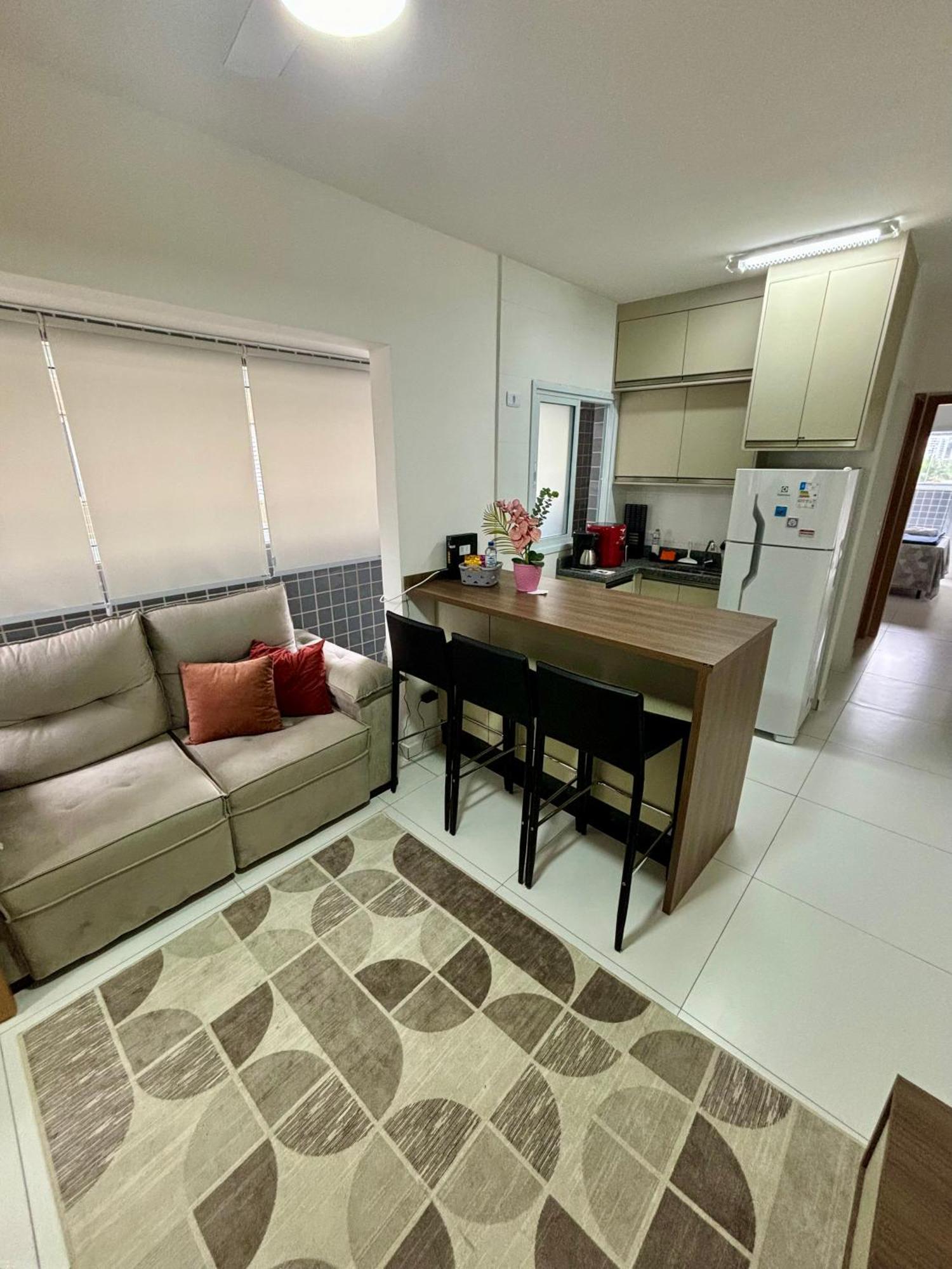 Novo Apto Canto Do Forte, Rua Praia Vista Montanha, Com Wi Fi, Homebeach10, 01 Vaga De Garagem, Melhores Restaurantes Ao Lado Praia Grande  Bagian luar foto